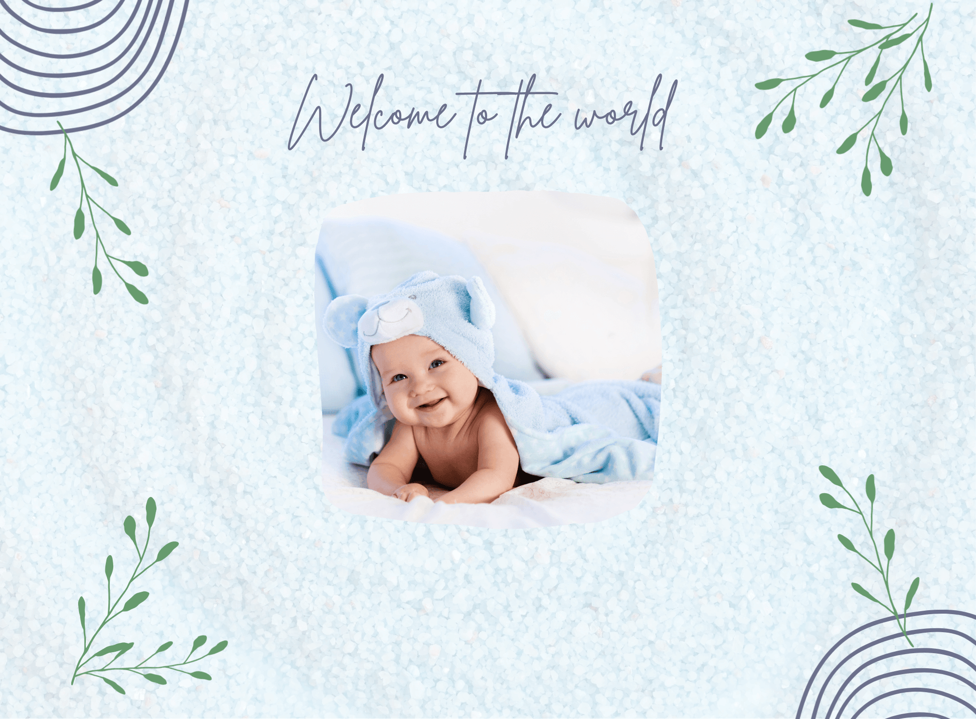Baby Photo Slate | Keepsake Gift