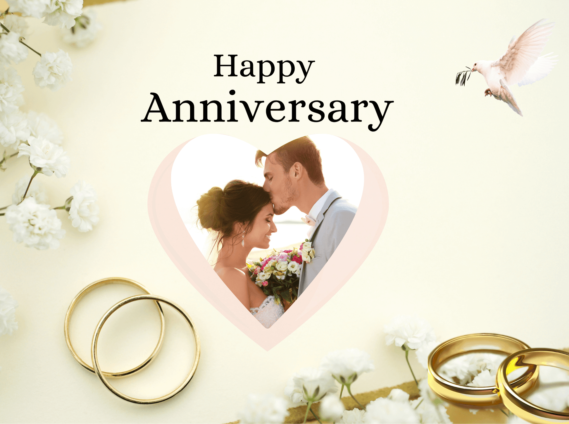 Personalised Anniversary Photo Slate