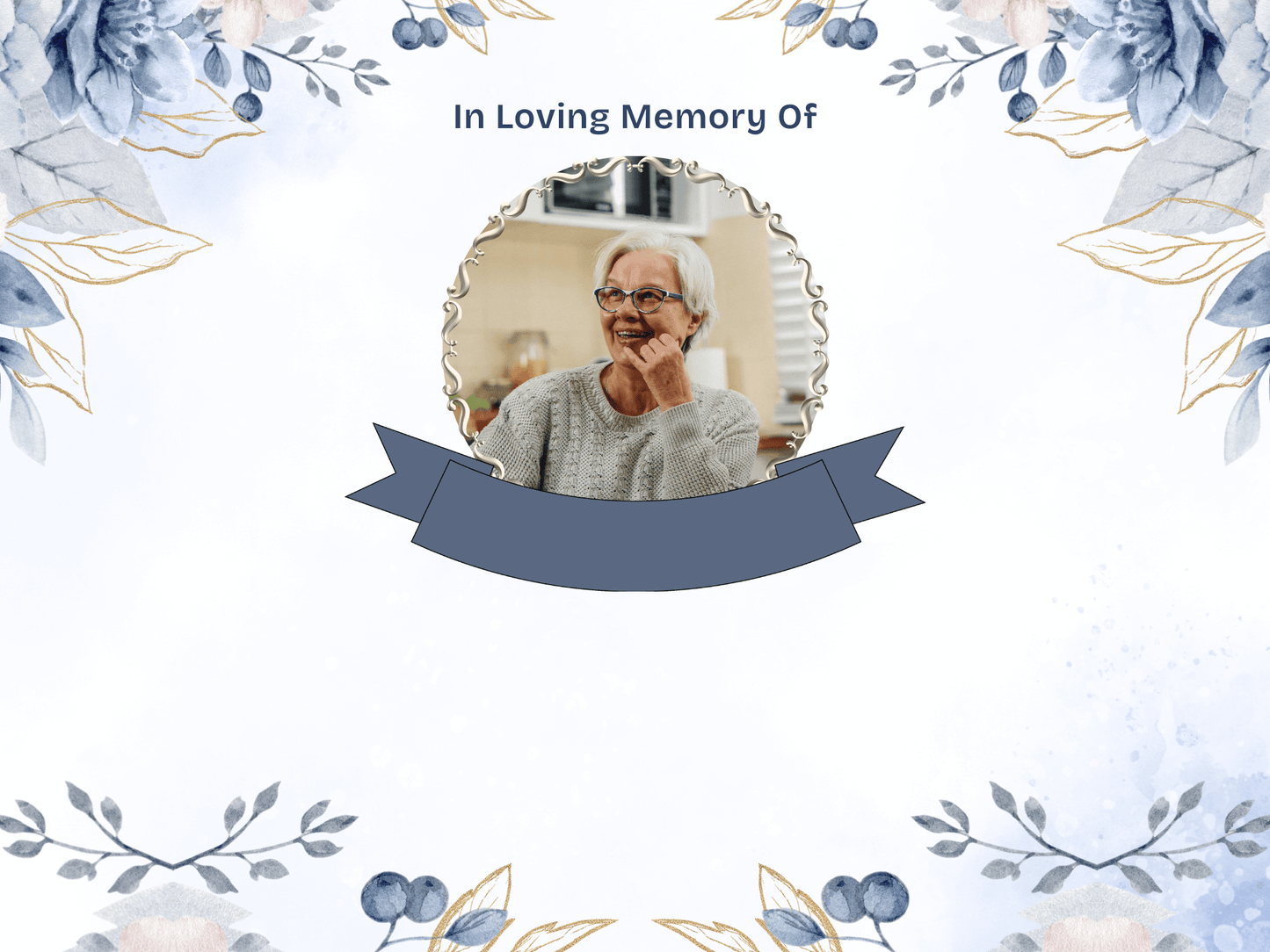 Personalised Memorial Photo Slate