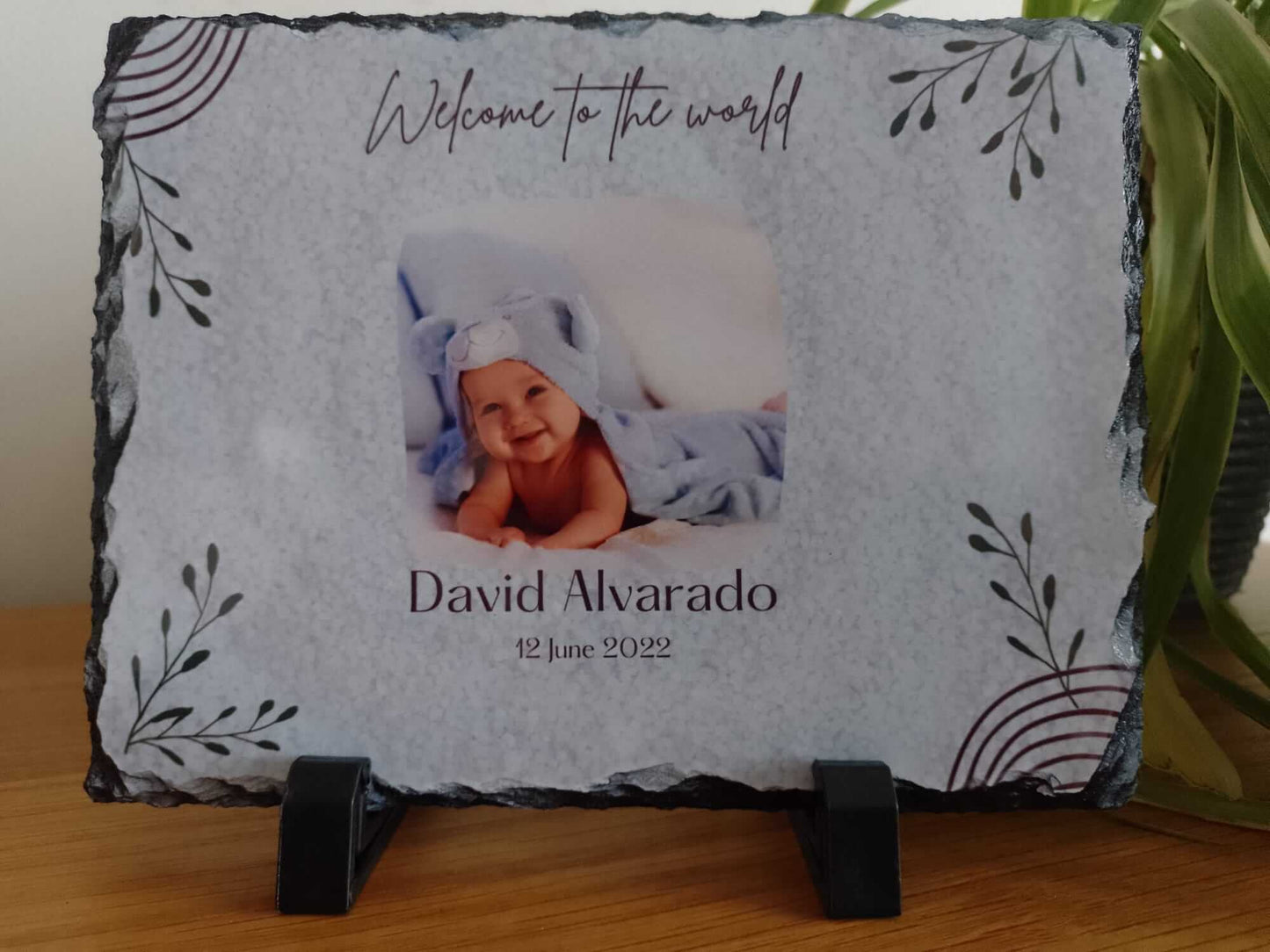 Baby Photo Slate | Keepsake Gift